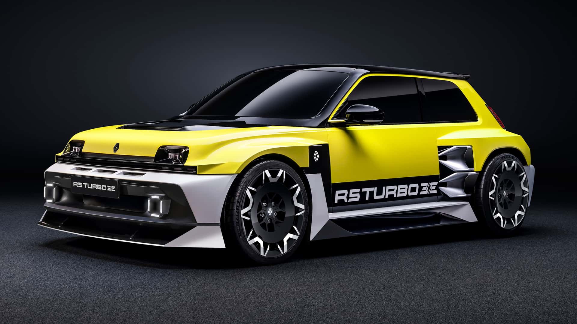 Renault 5 Turbo 3E Innenraum Renault 5 Turbo 3E Innenraum