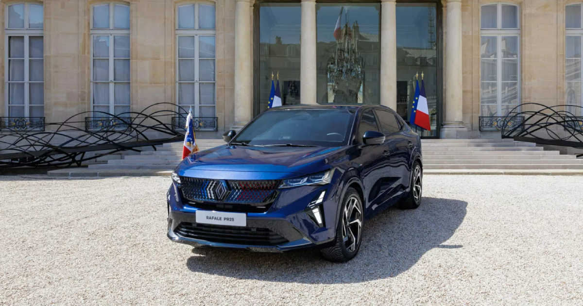 Die Renault Rafale Präsidentschaftsausgabe Die Renault Rafale Präsidentschaftsausgabe