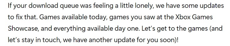 "Stay tuned!" - Microsoft hat angedeutet, dass in den nächsten Tagen eine weitere Ankündigung über den neuen Xbox Game Pass Service folgen wird-2 "Stay tuned!" - Microsoft hat angedeutet, dass in den nächsten Tagen eine weitere Ankündigung über den neuen Xbox Game Pass Service folgen wird-2