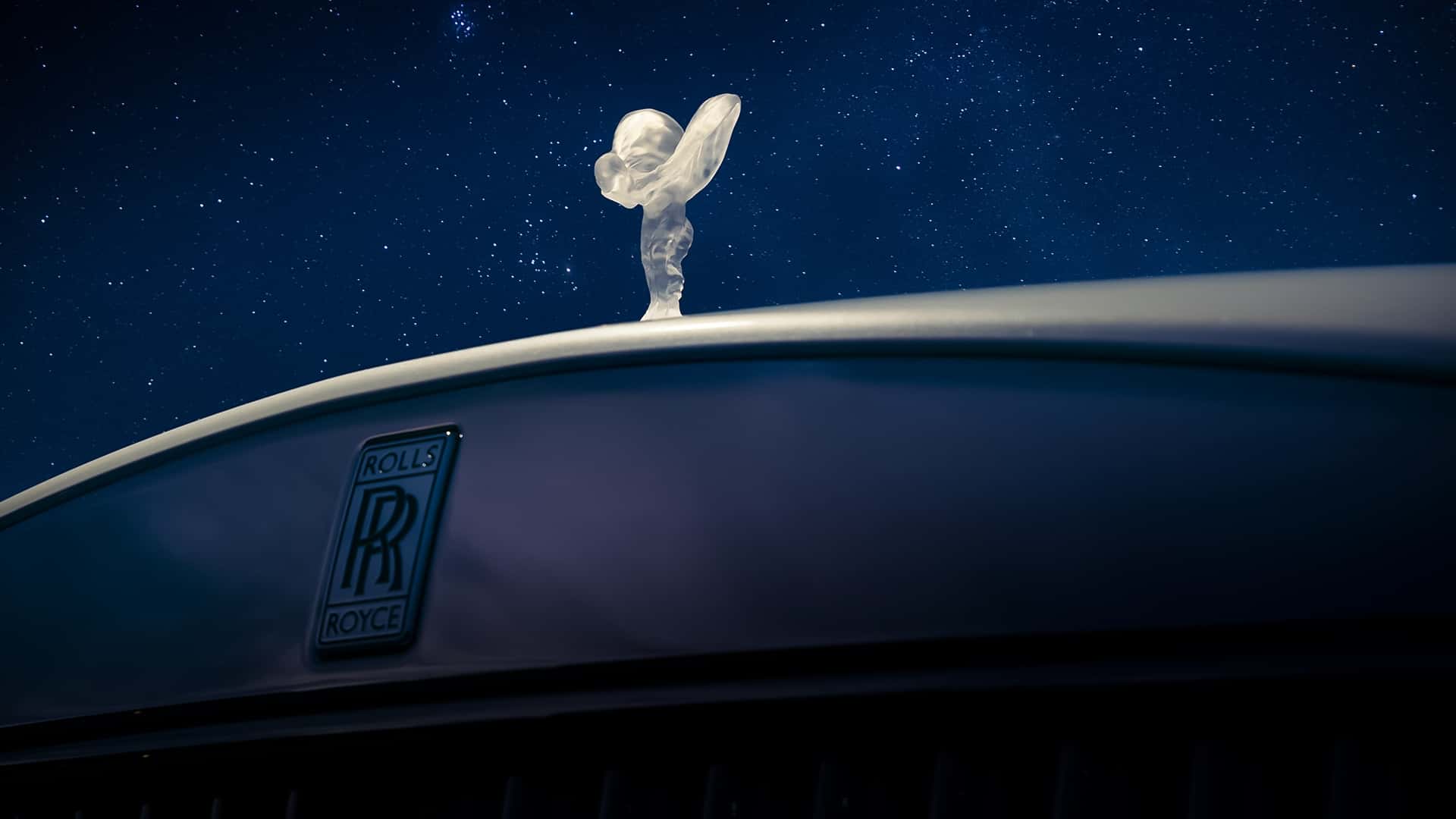 Beleuchtung des Rolls-Royce Cullinan Cosmos