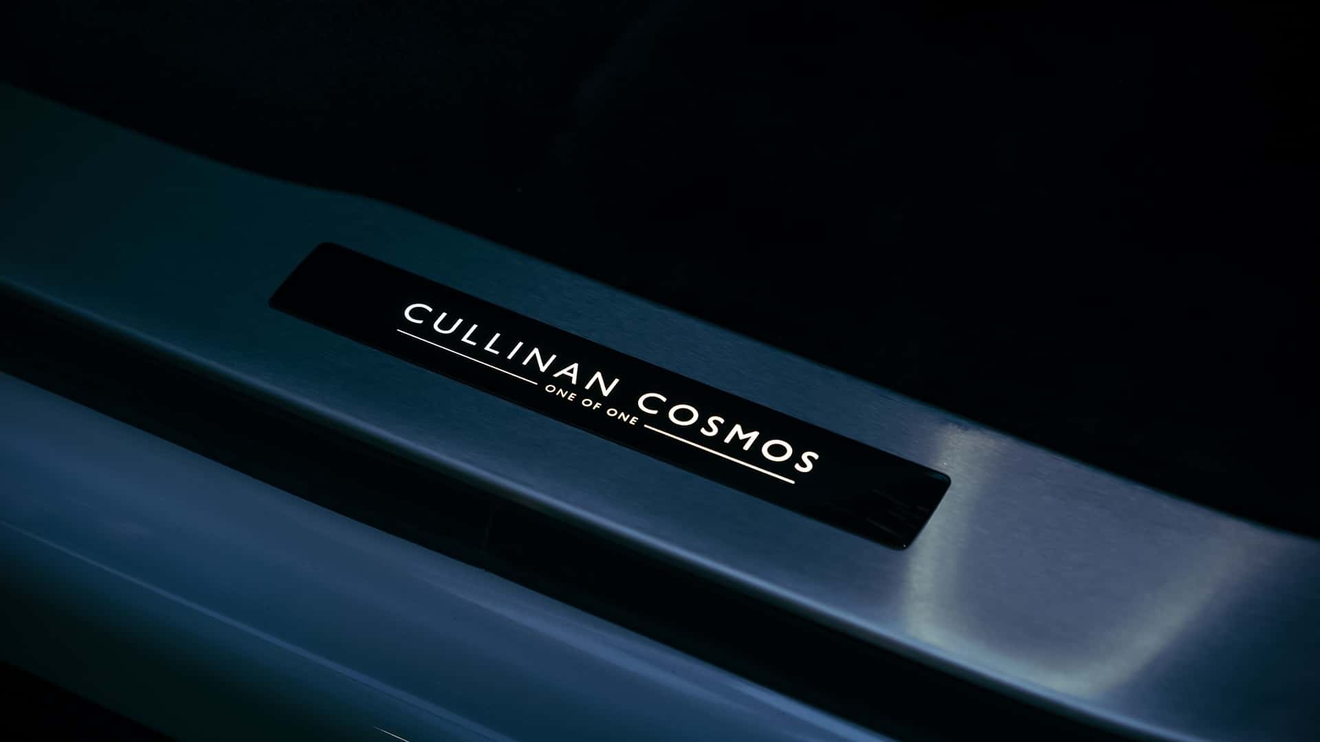 Handgemalte Rolls-Royce Cullinan Cosmos Paneele