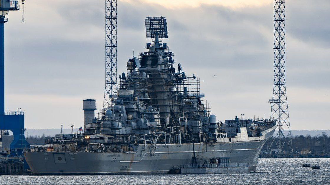 Der atomgetriebene Kreuzer Admiral Nakhimov wird modernisiert