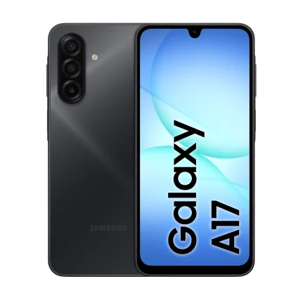 Samsung Galaxy A17 5G in schwarzer Farbe
