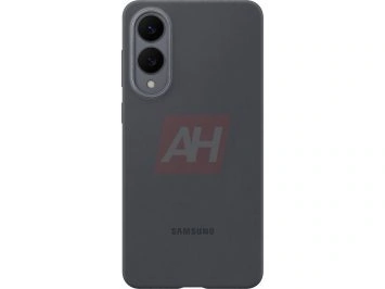 Bild einer schwarzen Silikonhülle für Samsung Galaxy S25 Edge Bild einer schwarzen Silikonhülle für Samsung Galaxy S25 Edge