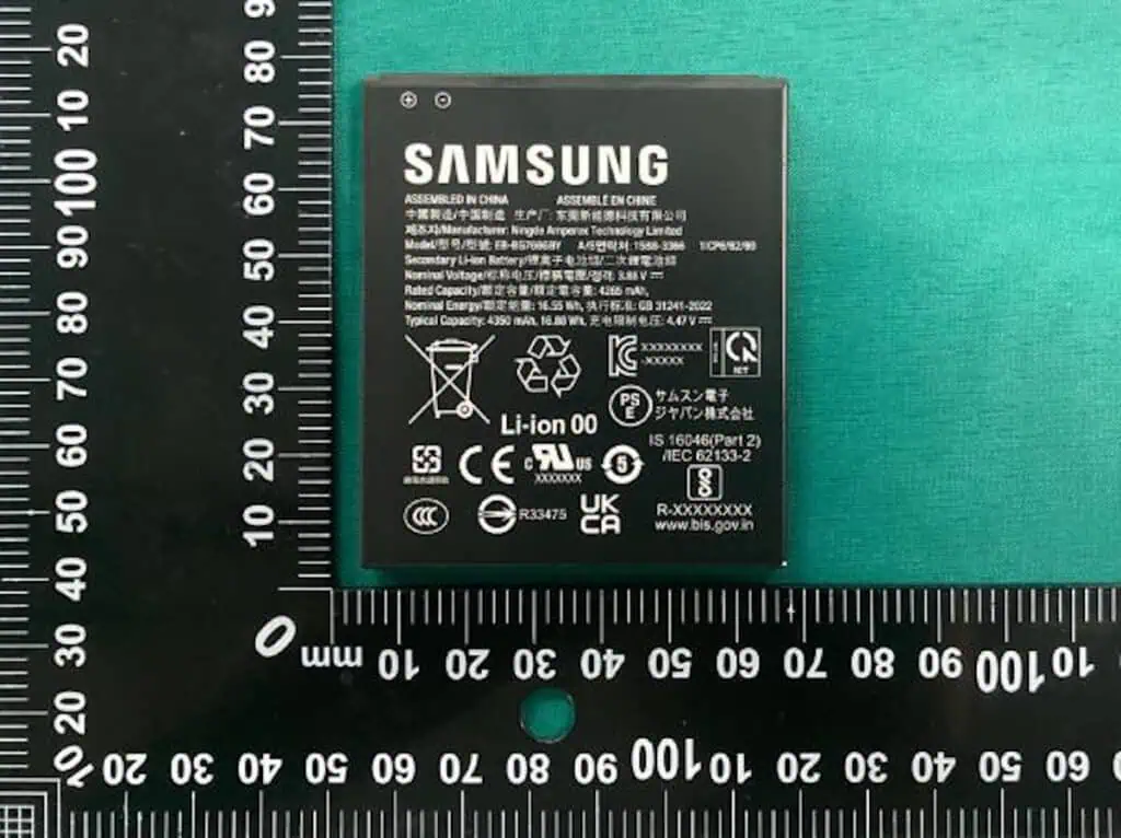 Herausnehmbarer Akku für Samsung Galaxy Xcover 8 Pro Herausnehmbarer Akku für Samsung Galaxy Xcover 8 Pro