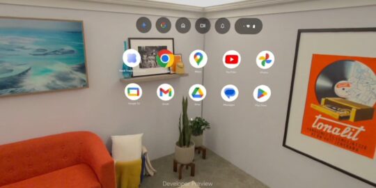 Samsung Project Moohan-Headset: Android XR Apps Launcher