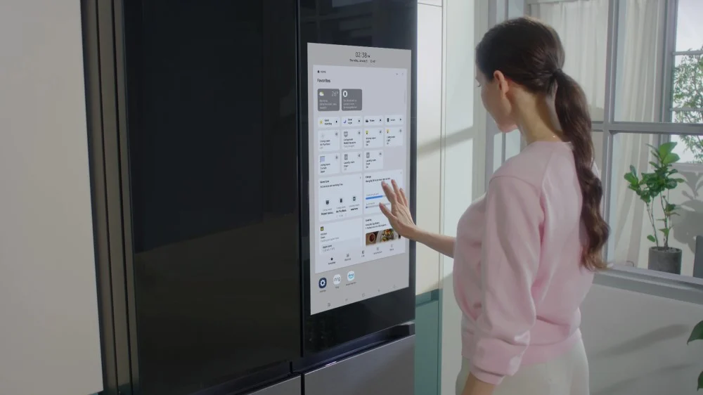 Samsung-Kühlschrank mit AI-Hybridkühlung Samsung-Kühlschrank mit AI-Hybridkühlung