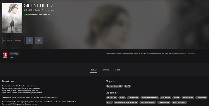 Silent Hill 2 Remake Bild