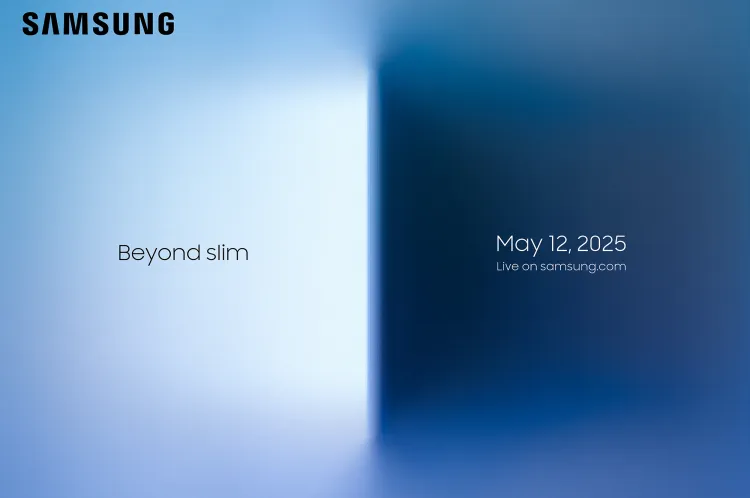 Galaxy S25 Edge Präsentation Teaser Galaxy S25 Edge Präsentation Teaser