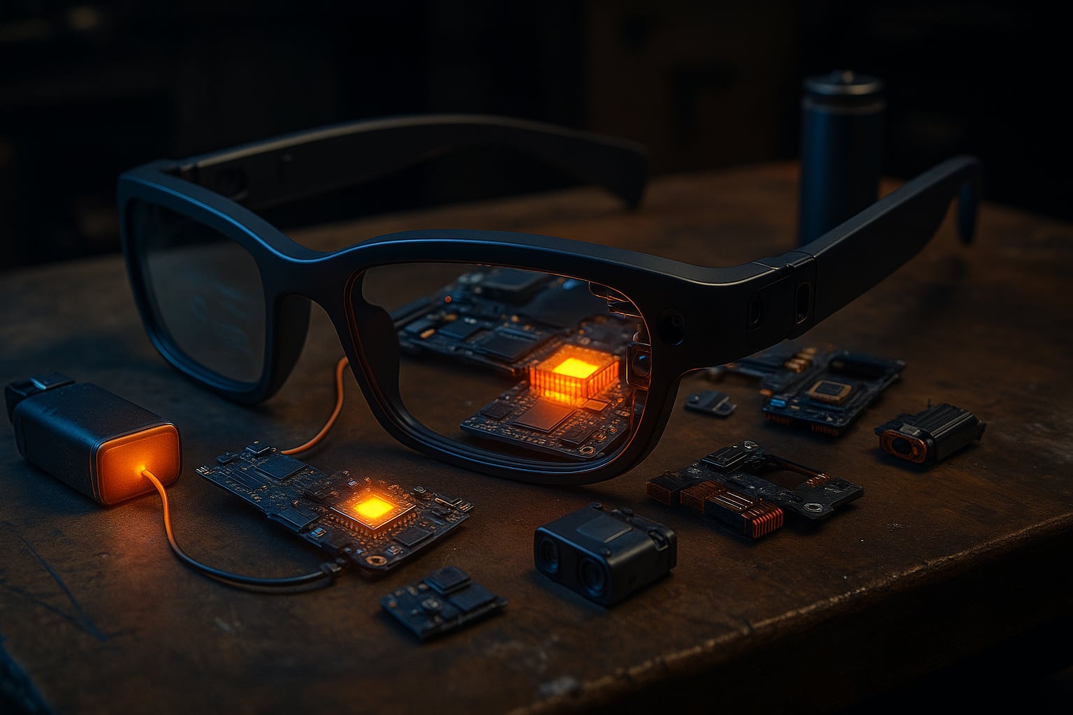 Warum sind intelligente Brillen noch nicht auf dem Vormarsch? Illustratives Bild einer intelligenten Brille