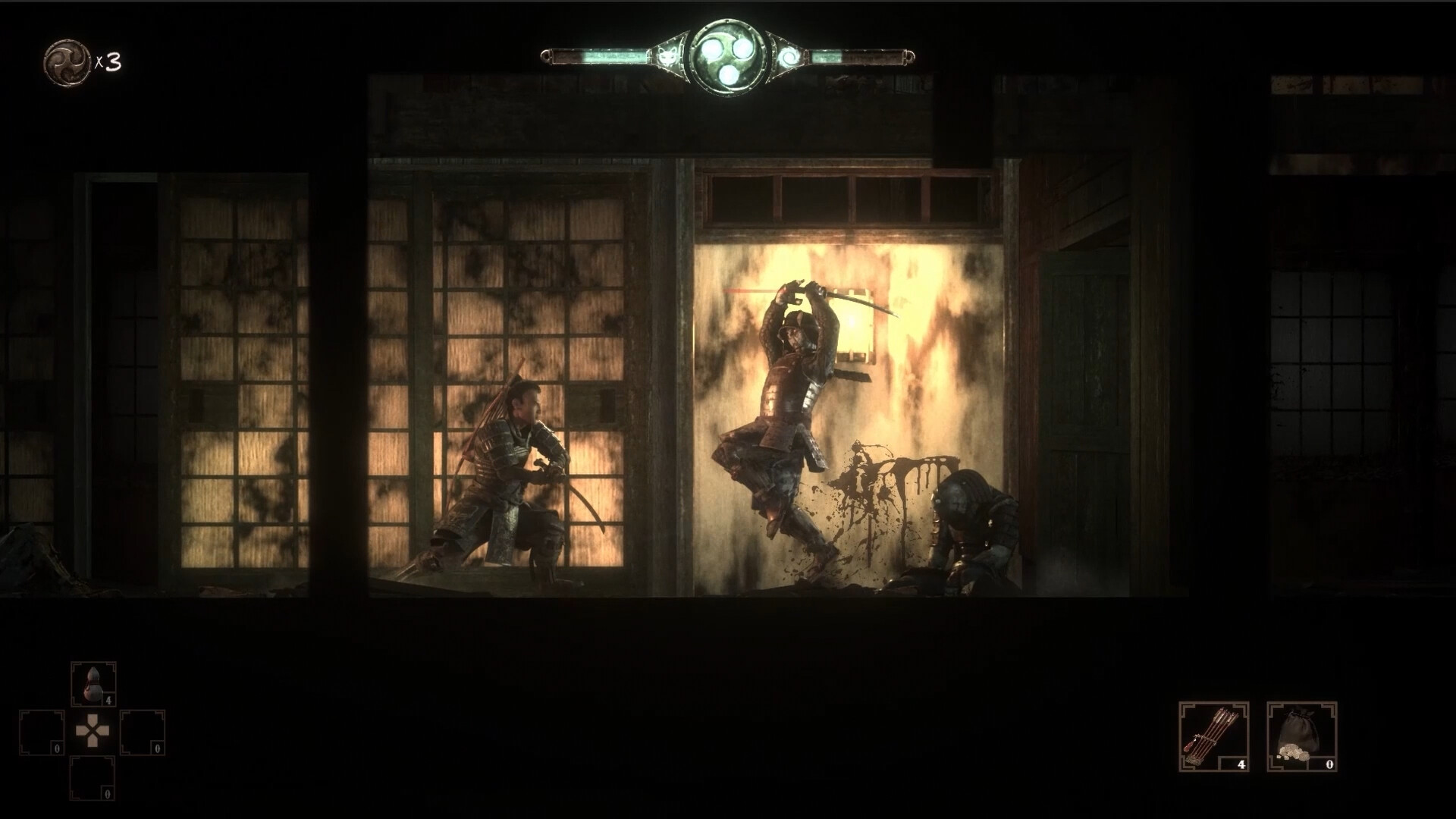 Actionszene aus dem Spiel The Spirit of the Samurai Actionszene aus dem Spiel The Spirit of the Samurai