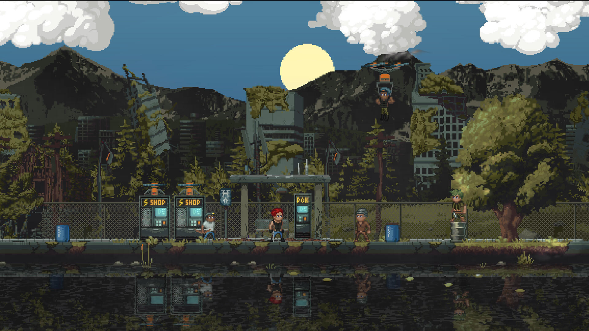 Standbild aus dem Spiel Ruins To Fortress - Überleben auf der Insel