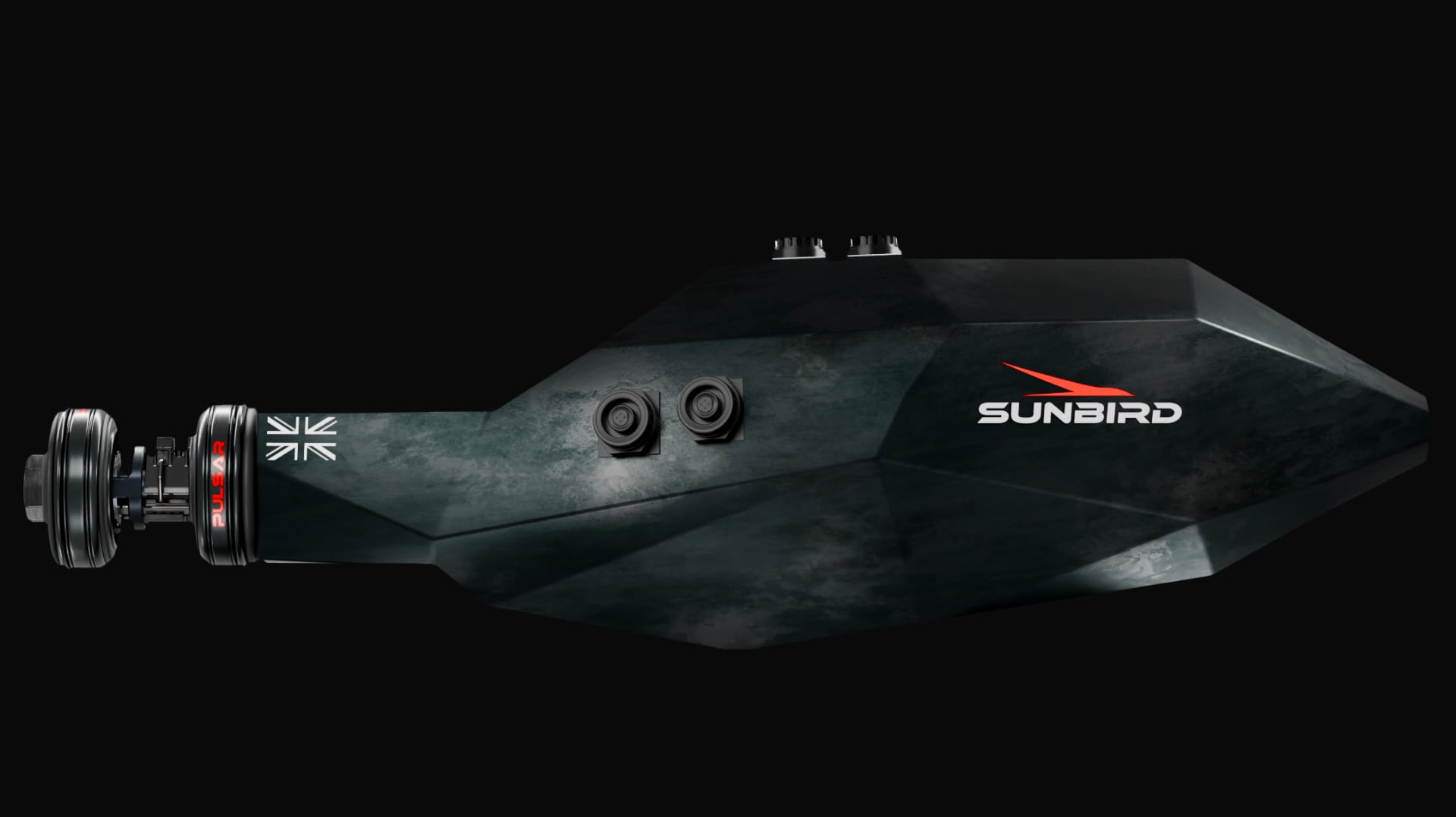 Der Sunbird-Fusionsraketenantrieb. Illustration: Pulsar-Fusion Der Sunbird-Fusionsraketenantrieb. Illustration: Pulsar-Fusion