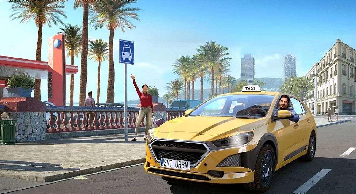 460 km rund um Barcelona: der Review-Trailer des interessanten Auto-Simulators Taxi Life: A City Driving wird vorgestellt