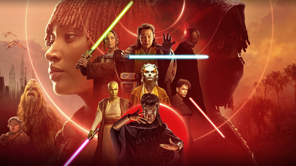 The Acolyte, eine neue Serie, die auf dem Star Wars-Universum basiert, wurde erstmals auf Disney+ ausgestrahlt. The Acolyte, eine neue Serie, die auf dem Star Wars-Universum basiert, wurde erstmals auf Disney+ ausgestrahlt.