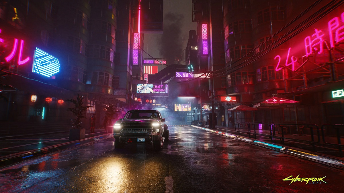 CD Projekt Red hat ein stimmungsvolles, dynamisches Hintergrundbild für die Xbox-Serie veröffentlicht, das ein Panorama der nächtlichen Stadt aus Cyberpunk 2077 zeigt CD Projekt Red hat ein stimmungsvolles, dynamisches Hintergrundbild für die Xbox-Serie veröffentlicht, das ein Panorama der nächtlichen Stadt aus Cyberpunk 2077 zeigt