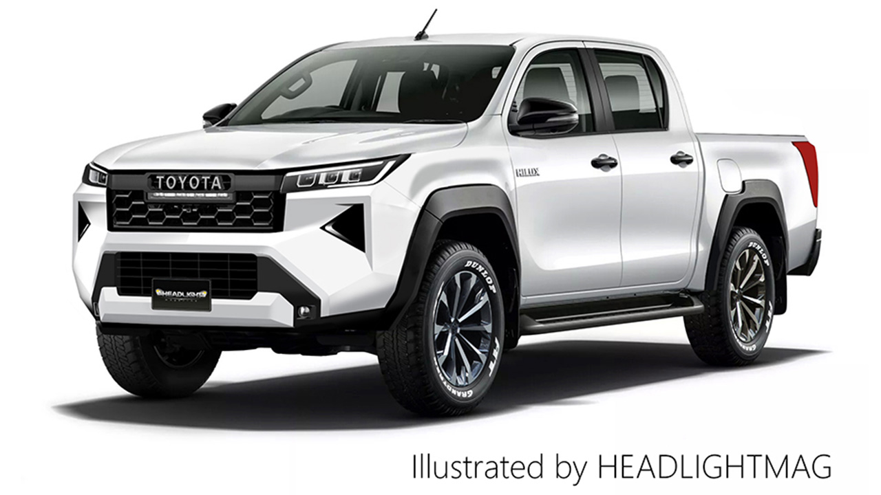 Rendering des Toyota Hilux Travo Inoffizielles Rendering der nächsten Generation des Toyota Hilux
