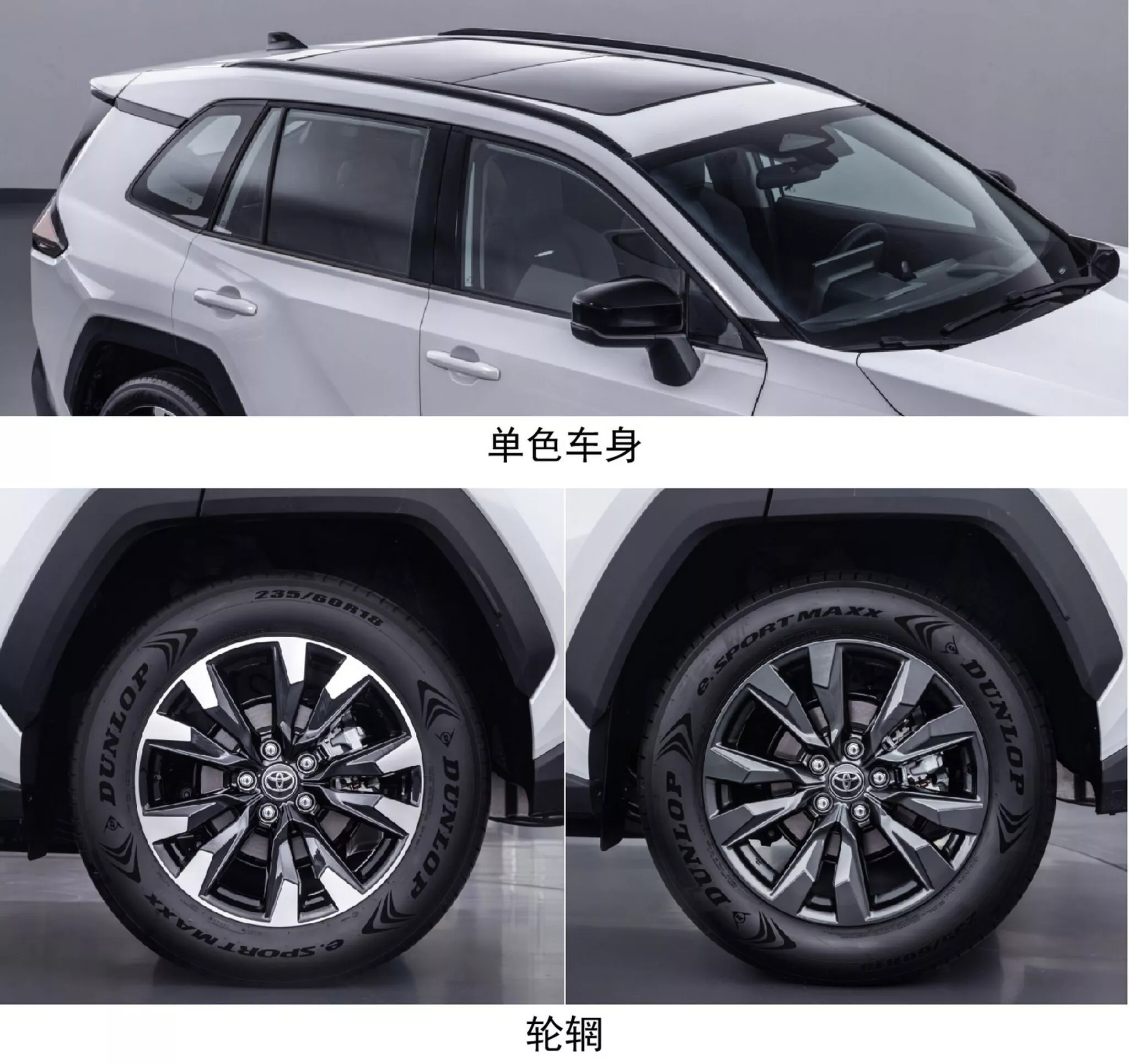GAC Toyota Wildlander von hinten.