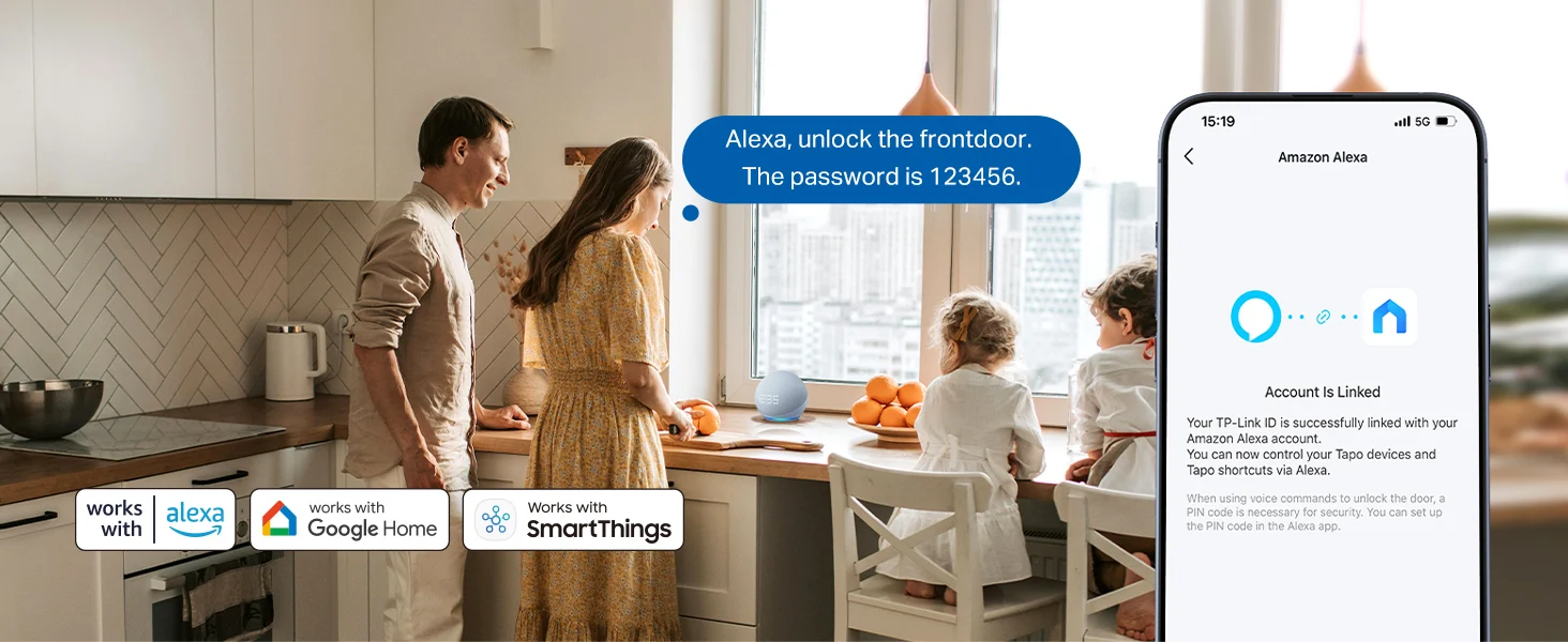TP-Link Tapo DL100 Türschloss mit SmartThings Unterstützung
