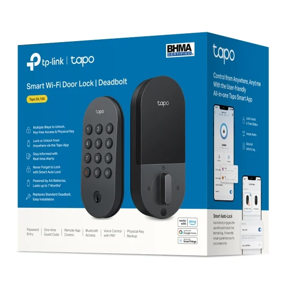 TP-Link Tapo DL100 Deadbolt Türschloss