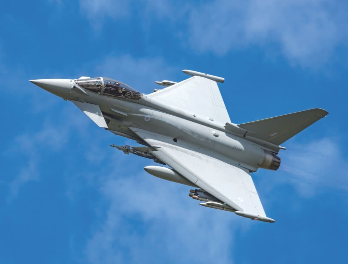 Eurofighter Typhoon-Kampfjet Eurofighter Typhoon-Kampfjet