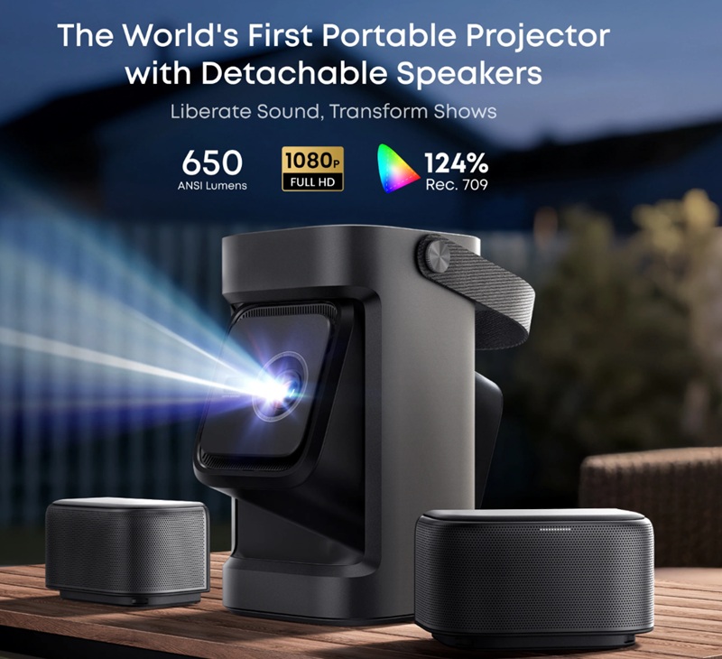 Dolby Audio-kompatibler Projektor