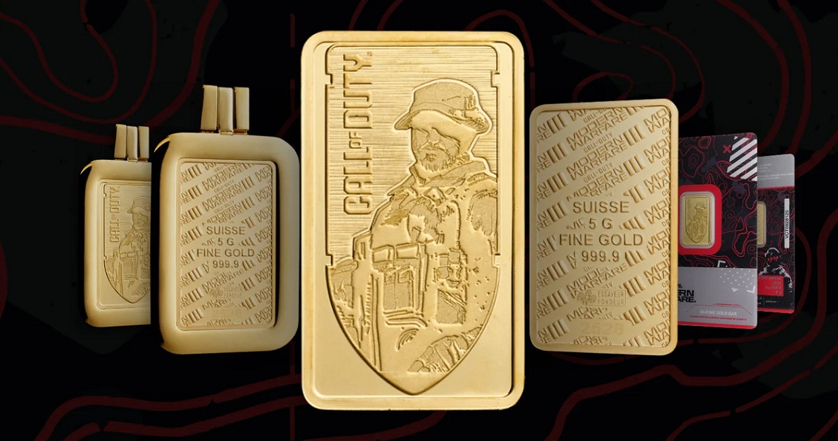Captain Price war noch nie so teuer: Silber- und Goldbarren in limitierter Auflage für Call of Duty-Fans angekündigt Captain Price war noch nie so teuer: Silber- und Goldbarren in limitierter Auflage für Call of Duty-Fans angekündigt