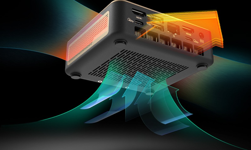 Lüftungslöcher für effiziente Kühlung