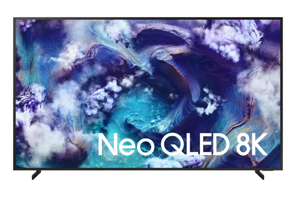Vorderansicht des Samsung Neo QLED TV QN900F Vorderansicht des Samsung Neo QLED TV QN900F
