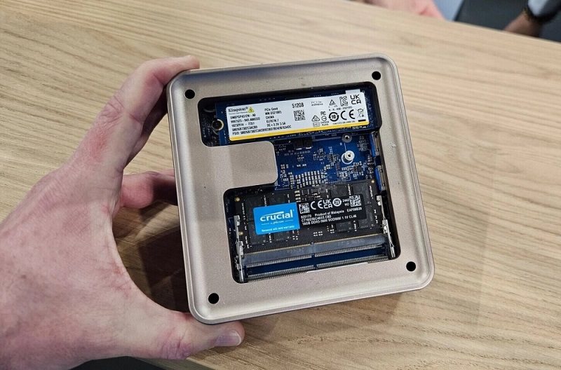 Sapphire's Edge AI Mini-PC mit technischen Daten Sapphire's Edge AI Mini-PC mit technischen Daten