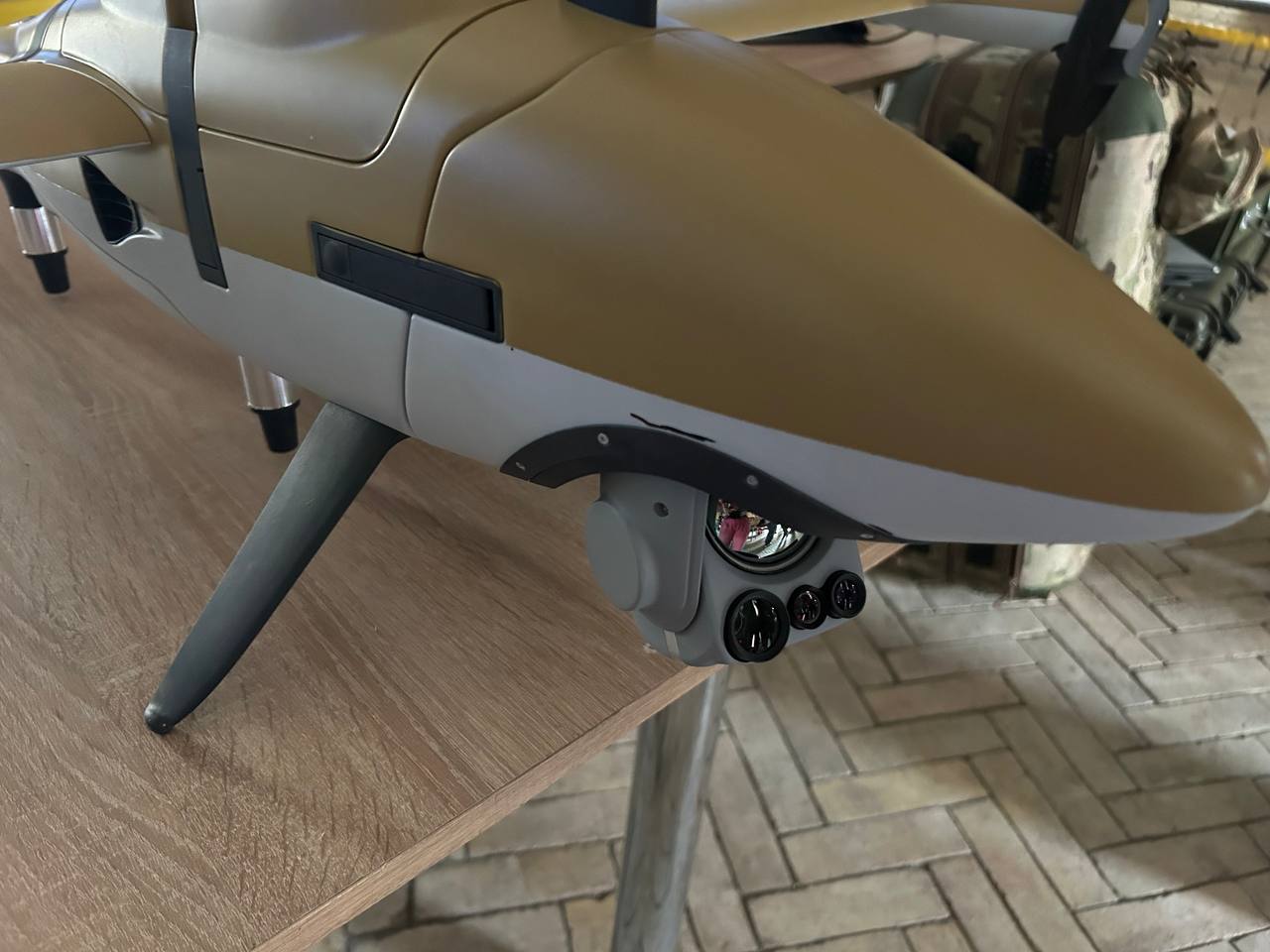 Das optische Modul der Vector-Drohne von NextVision.