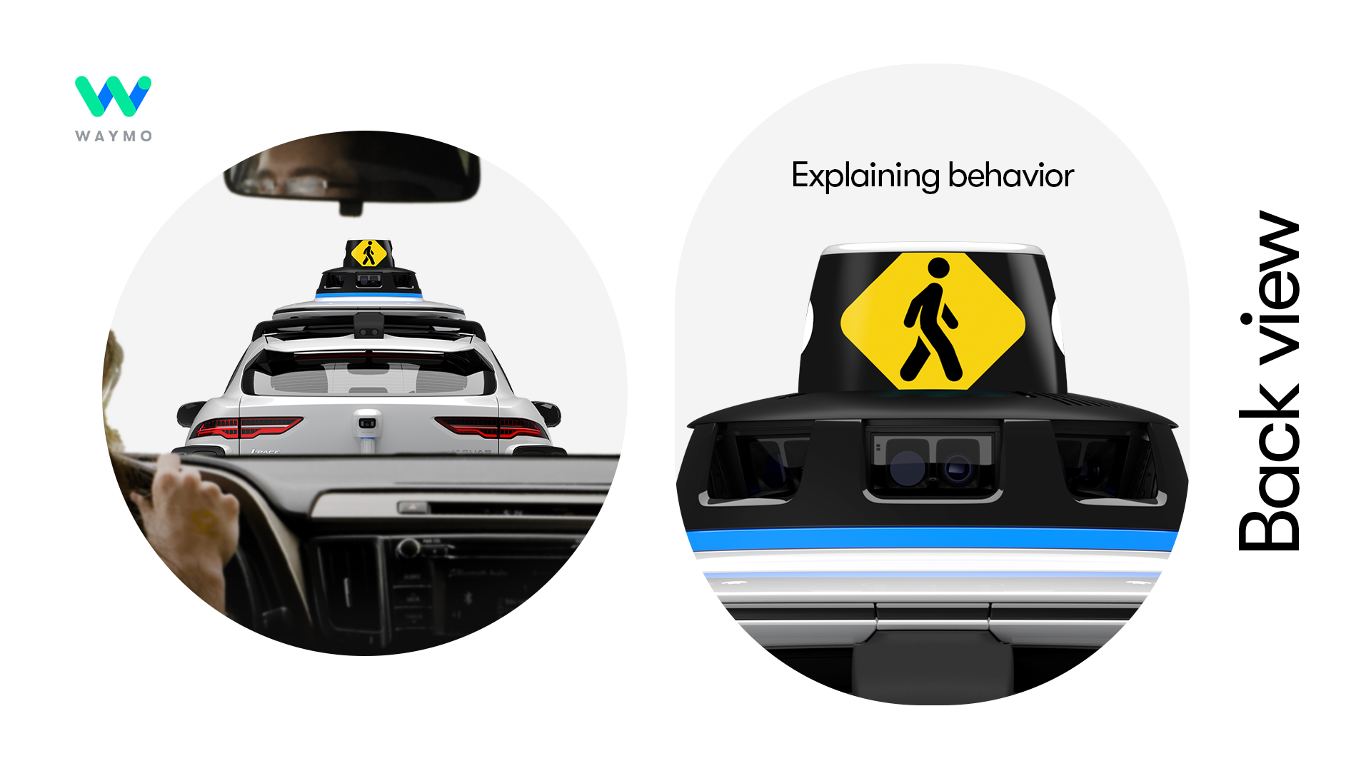 Waymo hat ein visuelles Kommunikationssystem für unbemannte Autos mit Menschen entwickelt-2 Waymo hat ein visuelles Kommunikationssystem für unbemannte Autos mit Menschen entwickelt-2