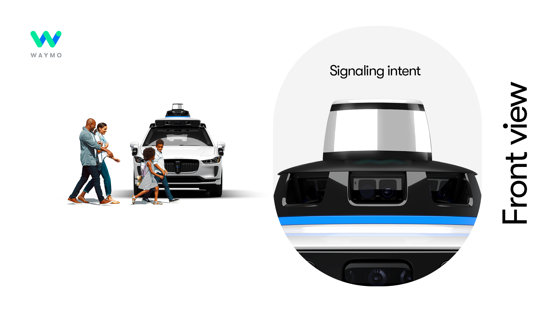 Waymo hat ein visuelles Kommunikationssystem für unbemannte Autos mit Menschen entwickelt-3 Waymo hat ein visuelles Kommunikationssystem für unbemannte Autos mit Menschen entwickelt-3