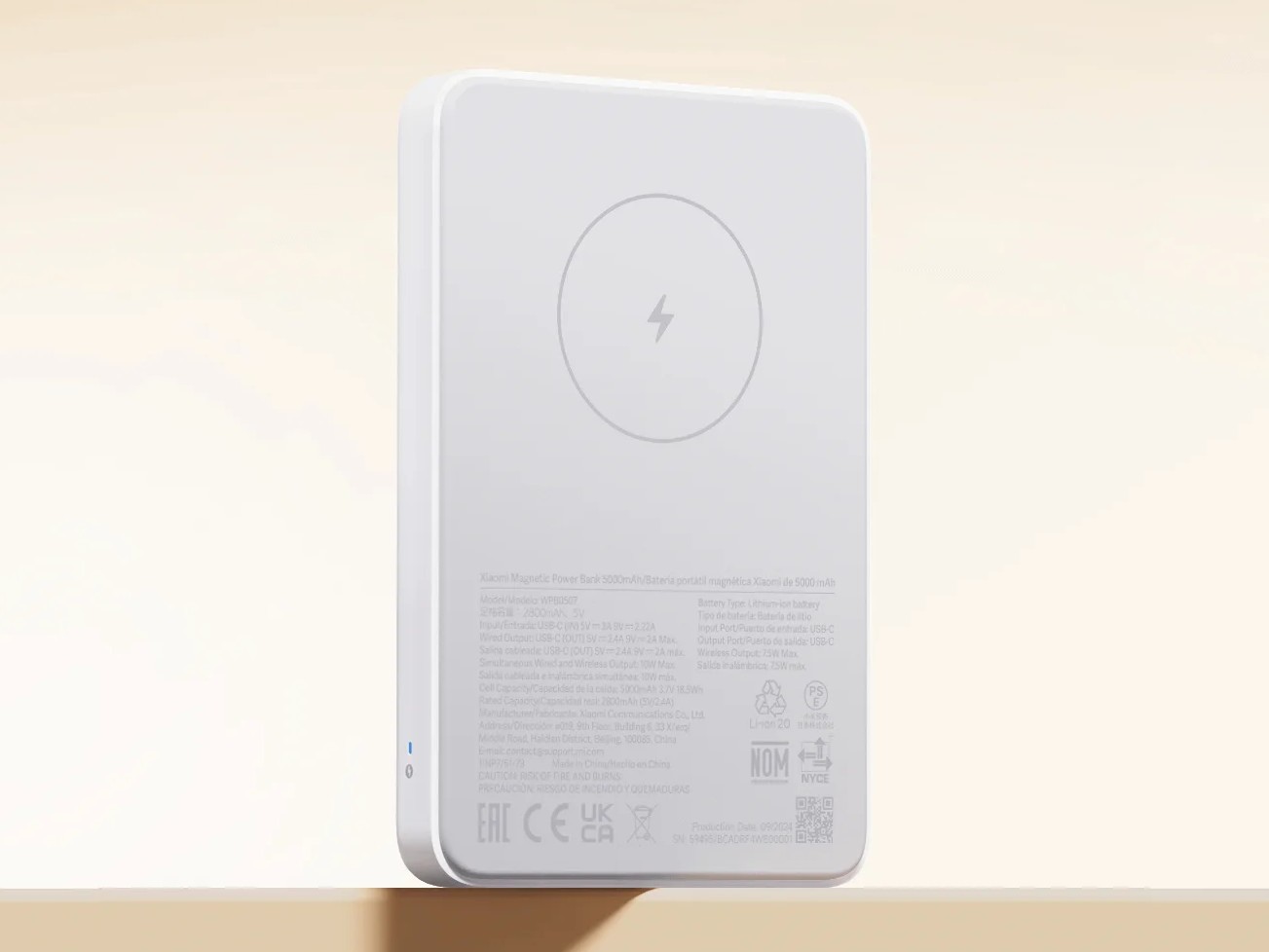 Magnetische Powerbank 5000mAh