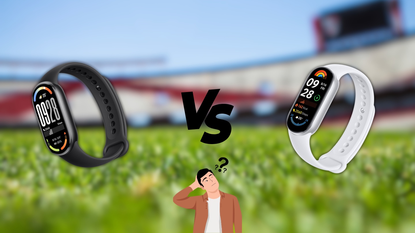 Xiaomi Smart Band 10 gegenüber Xiaomi Smart Band 9 Xiaomi Smart Band 10 gegenüber Xiaomi Smart Band 9
