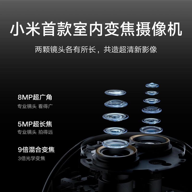 Xiaomi-Kamera mit 5MP-Teleobjektiv