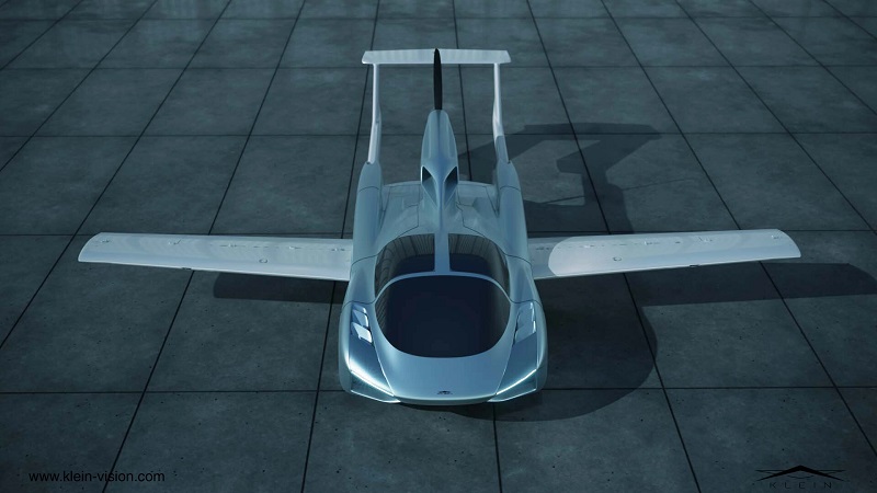 AirCar 2 auf dem Boden AirCar 2 auf dem Boden