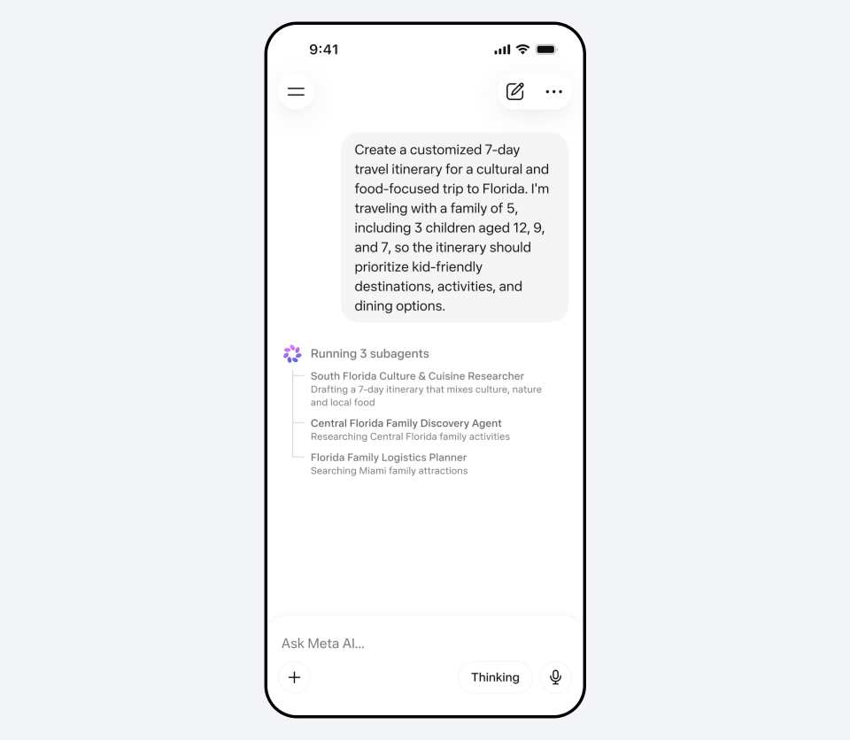 Muse Sparks Fähigkeiten für das Arbeiten mit vielen Agenten