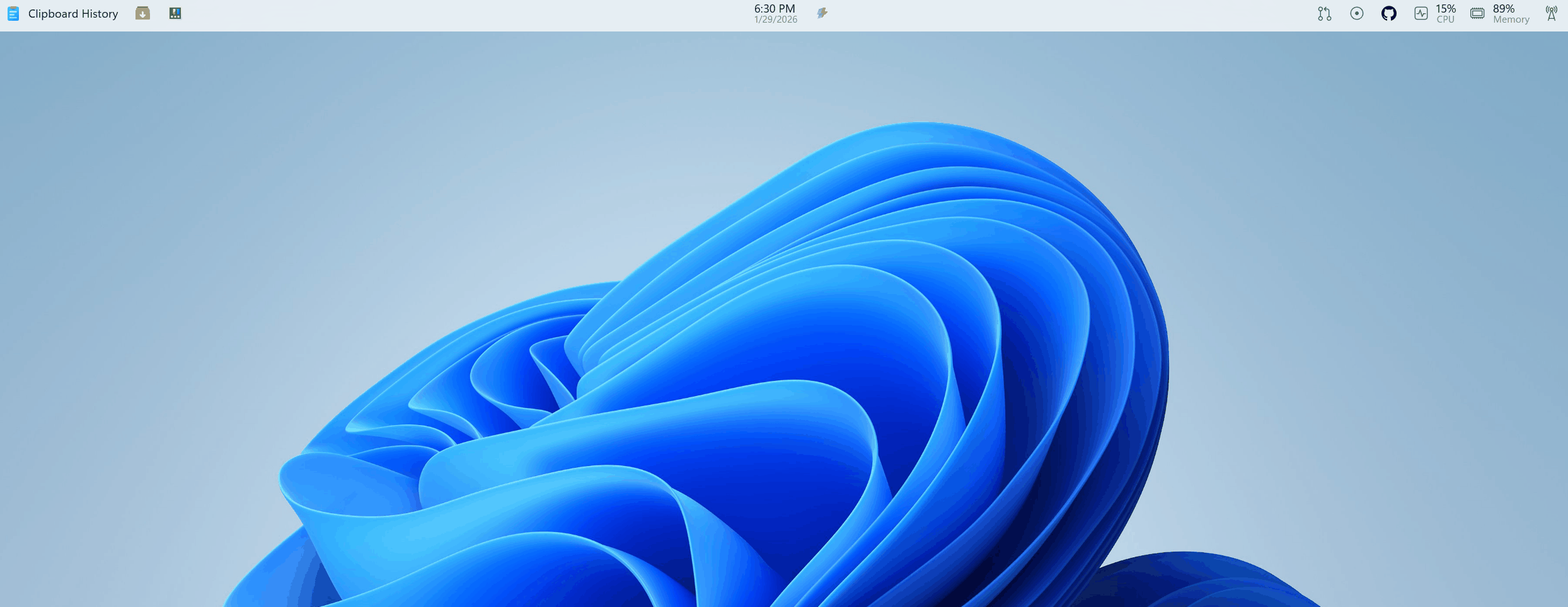Konzept der Schnittstelle der neuen oberen Leiste
